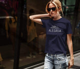 Alegria I Unisex T-shirt - Navy Blue