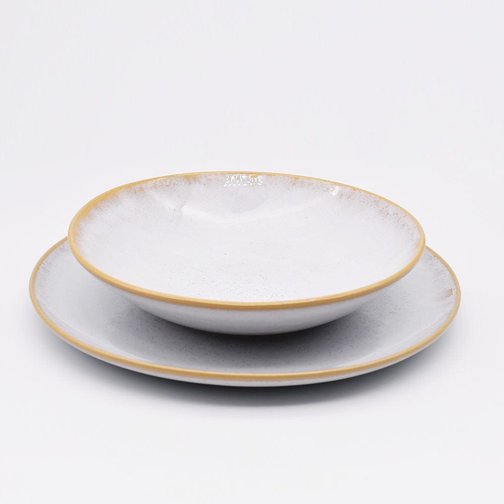 Amazônia I Dessert Plate 8.3'' - White