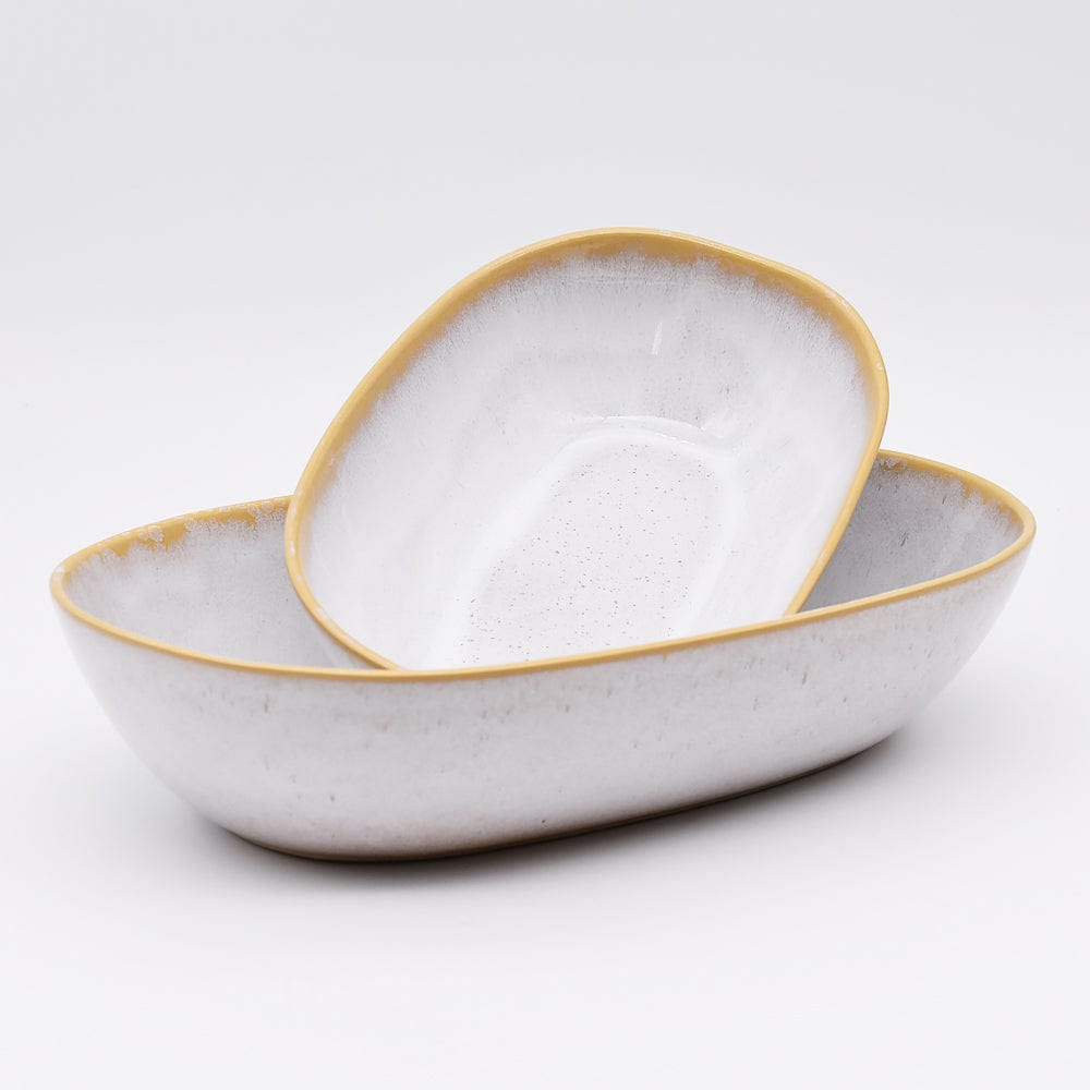 Amazônia I Fine Stoneware White Oven dish - 12.6''