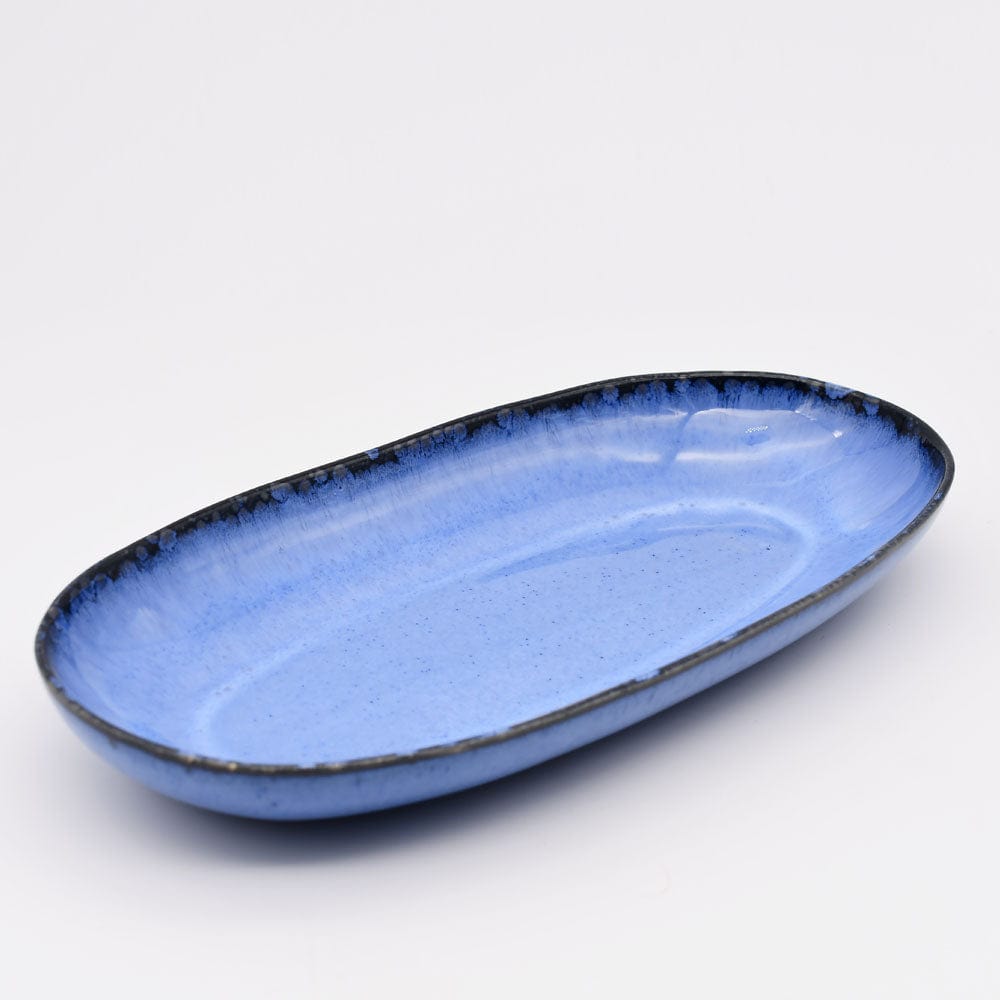 Amazônia I Serving dish 13.4'' - Blue