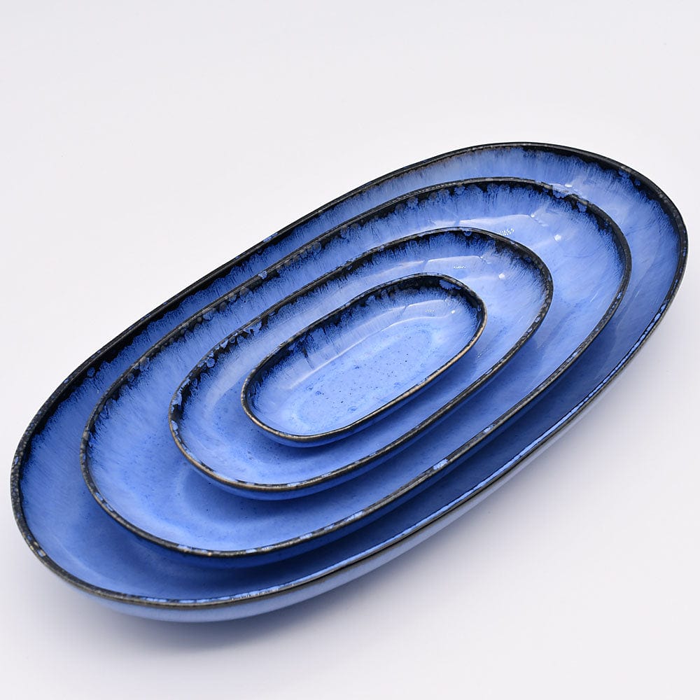 Amazônia I Serving dish 13.4'' - Blue