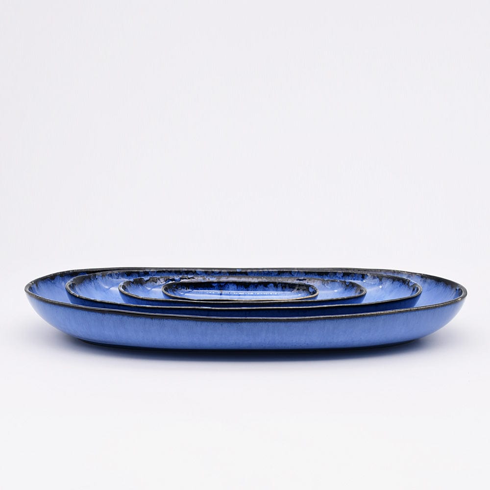 Amazônia I Serving dish 13.4'' - Blue