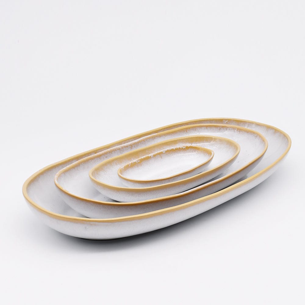 Amazônia I Serving dish 13.4'' - White