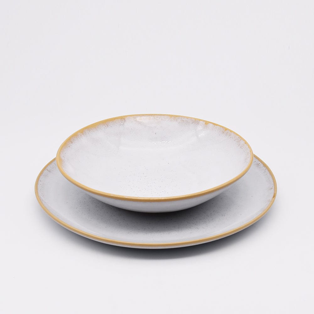 Amazônia I Soup/Pasta Plate 8.7'' - White