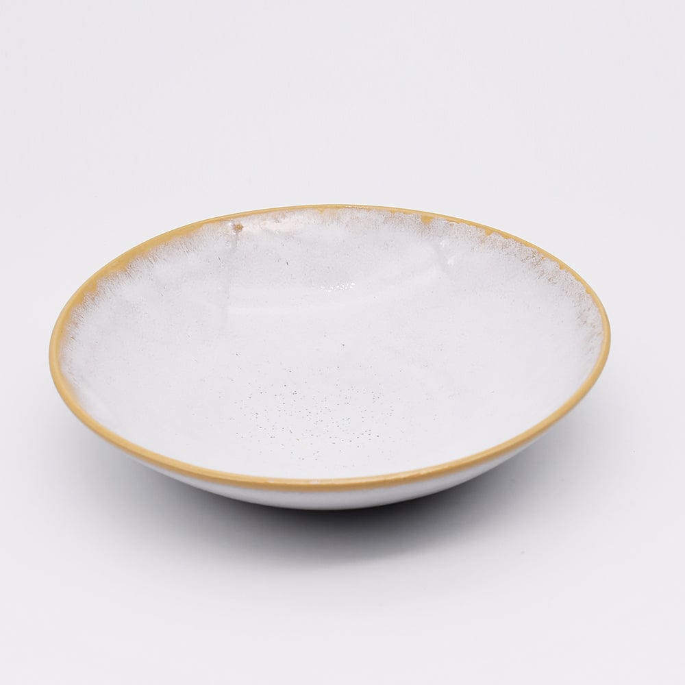 Amazônia I Soup/Pasta Plate 8.7'' - White