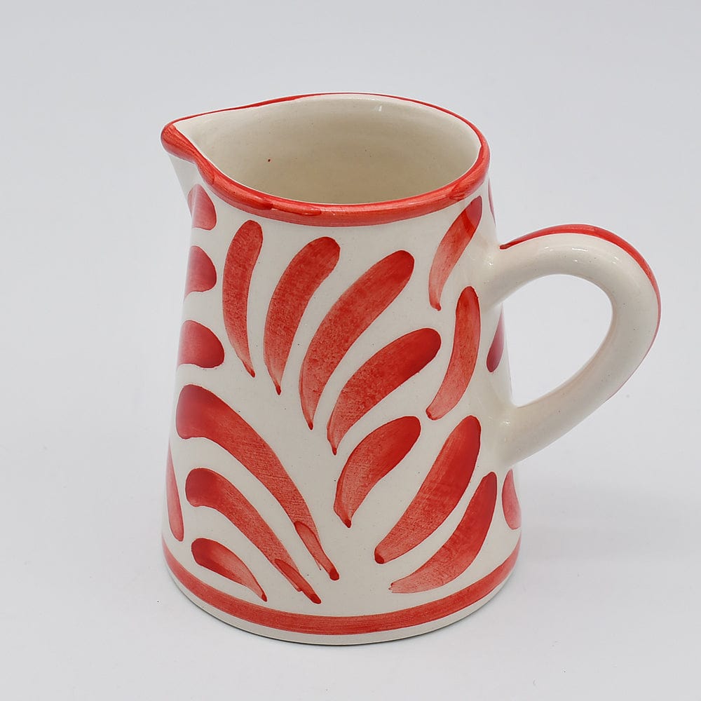 Andorinha I Ceramic Milk Pitcher - Red