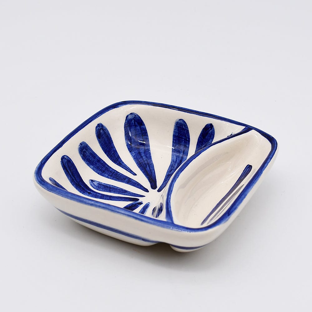 Andorinha I Ceramic Olive Bowl - Blue