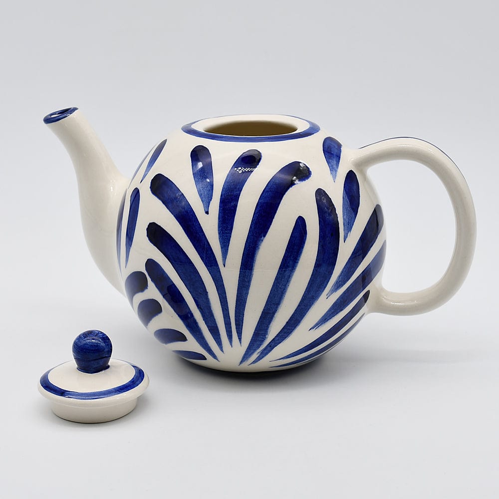 Andorinha I Ceramic Teapot - Blue