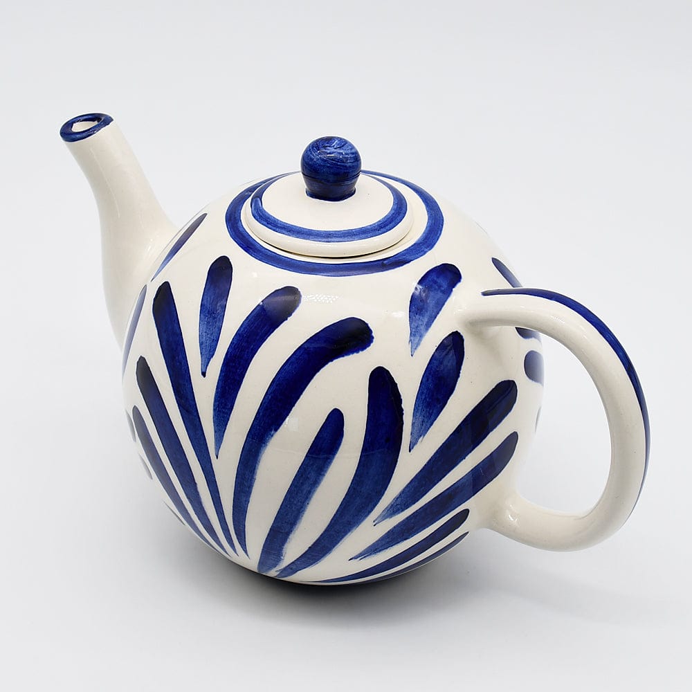 Andorinha I Ceramic Teapot - Blue