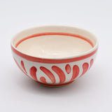 Andorinha I Large Ceramic Bowl - Red