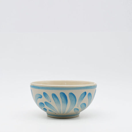 Andorinha I Large Ceramic Bowl - Turquoise