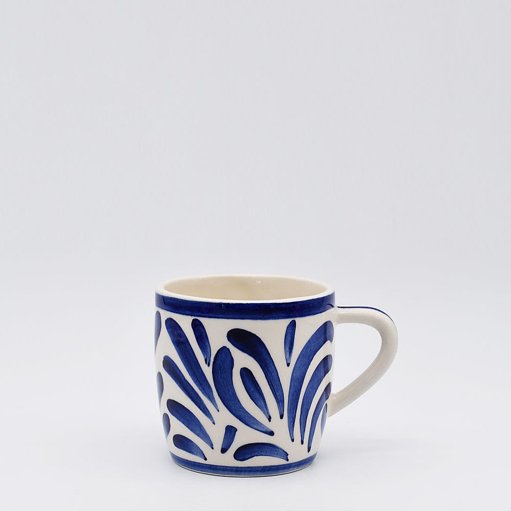 Andorinha I Large Ceramic Mug - Blue