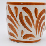 Andorinha I Large Ceramic Mug - Terracotta