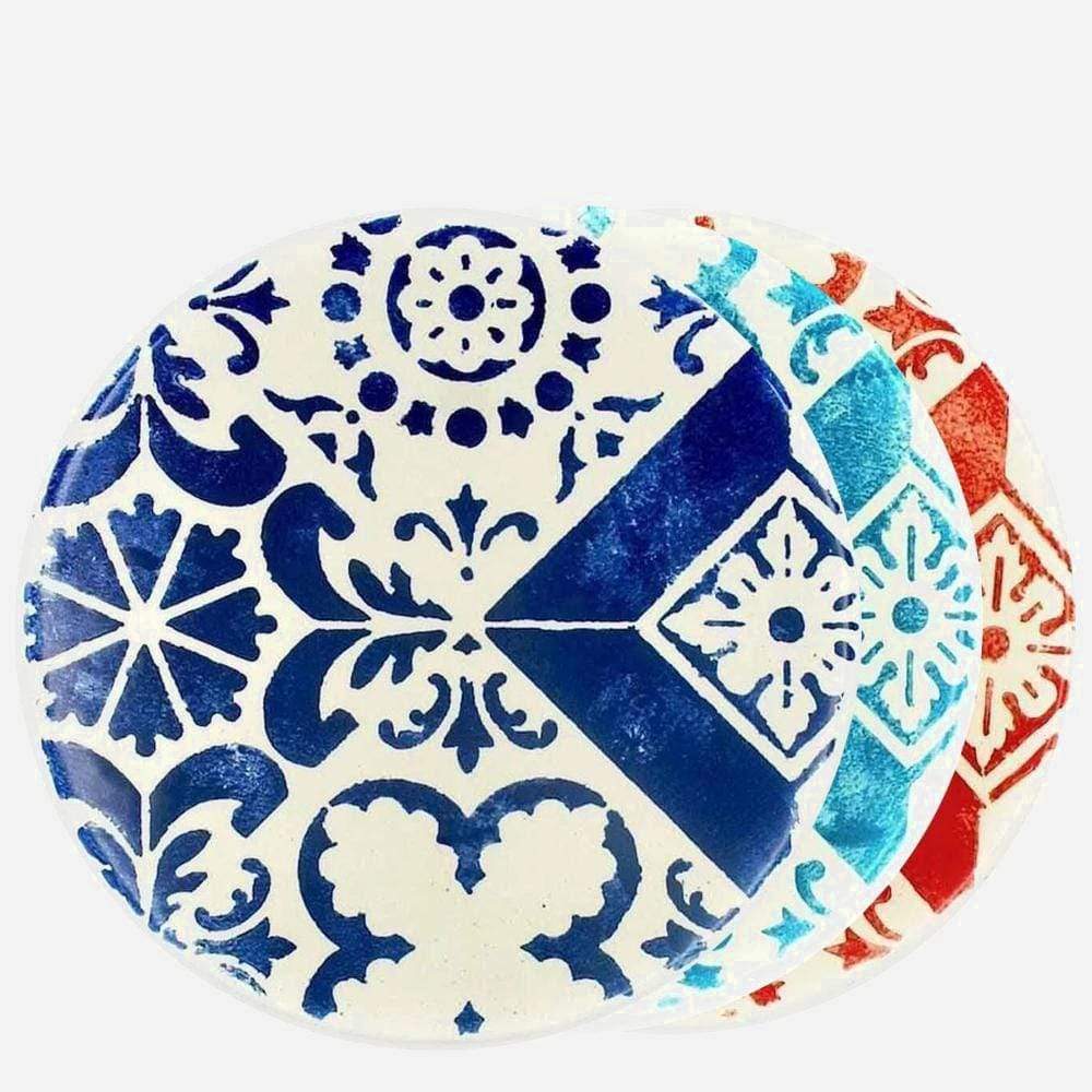 Azulejo I Ceramic and Cork Trivet