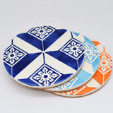 Azulejo I Ceramic and Cork Trivet