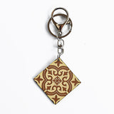 Azulejo I Key Ring - 11 colors Beige