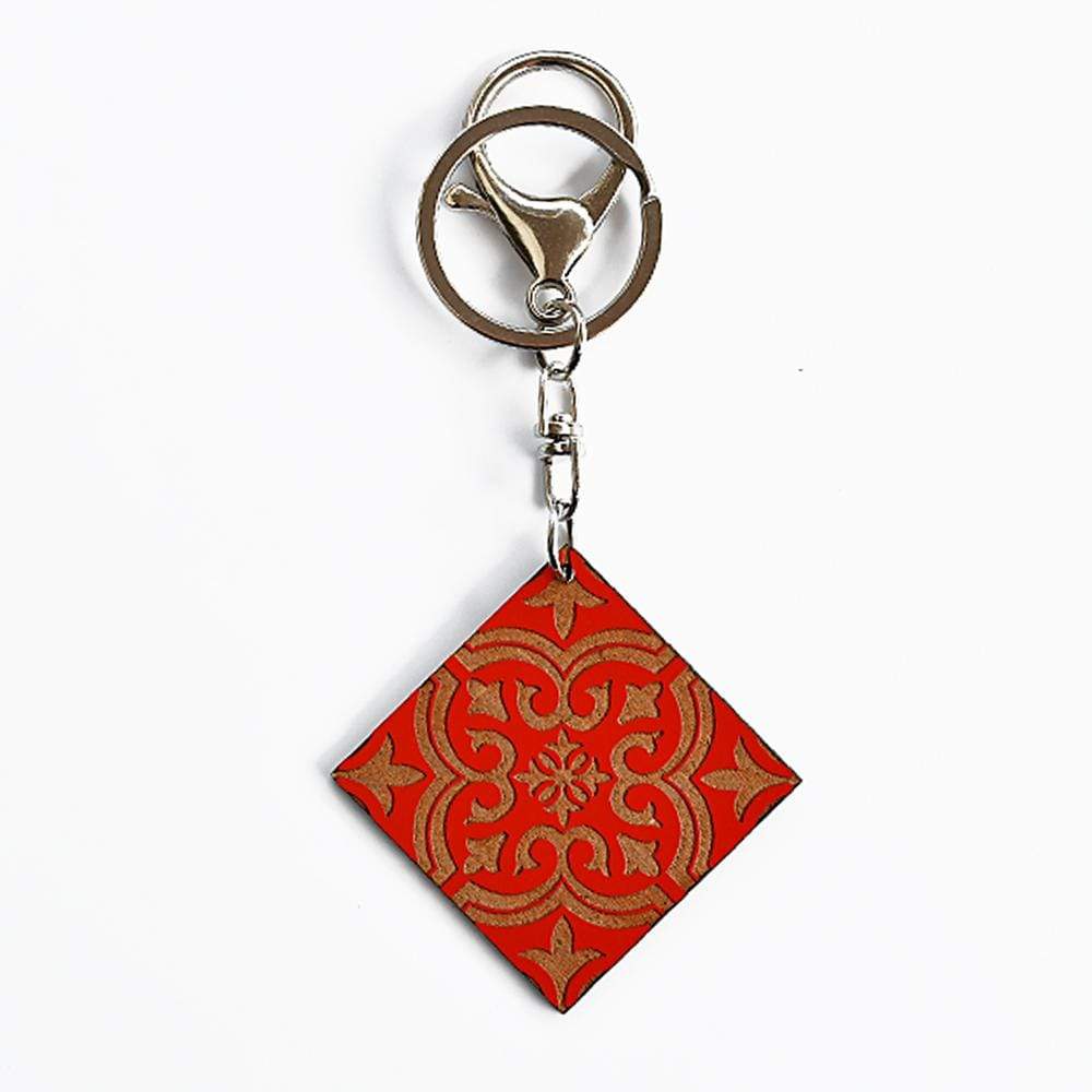 Azulejo I Key Ring - 11 colors Rouge