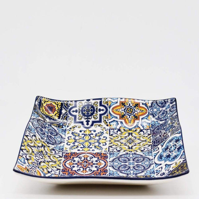 Azulejos | Ceramic Serving Dish - 6.5"