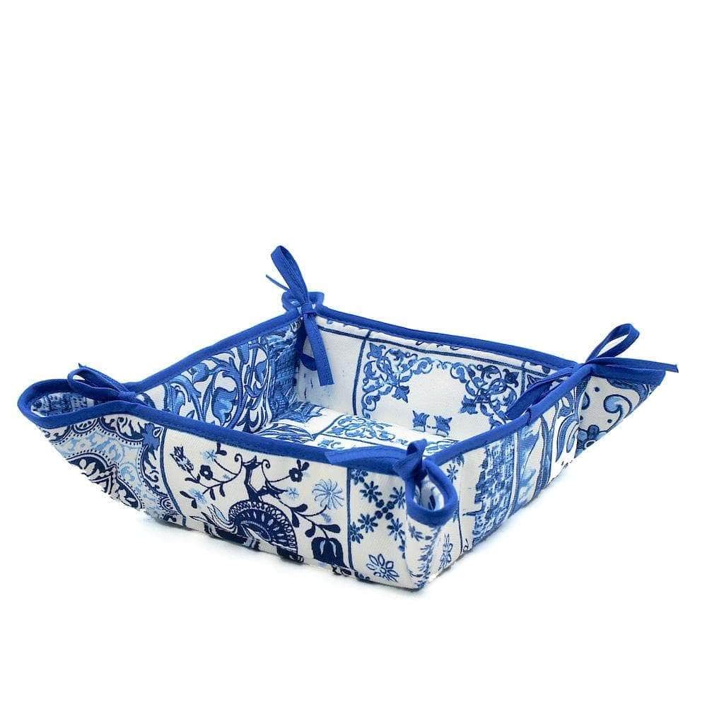 Azulejos | Folding Bread Basket