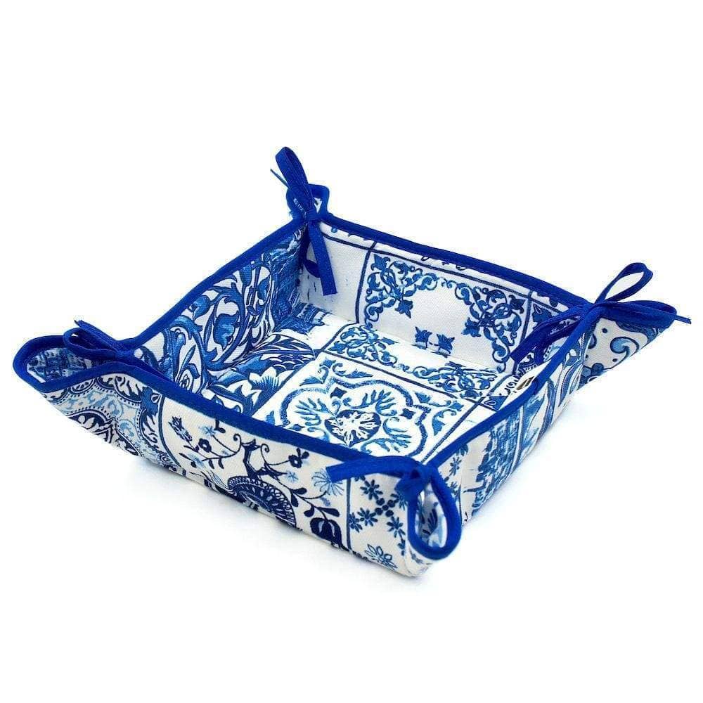 Azulejos | Folding Bread Basket