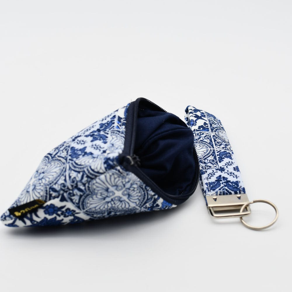 Azulejos I Key Ring and Coin Wallet