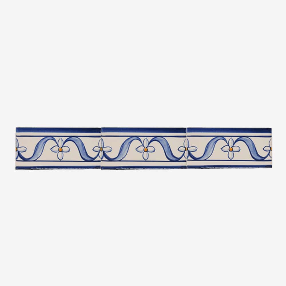 Azulejos I Tile Border - 3.0x5.9"