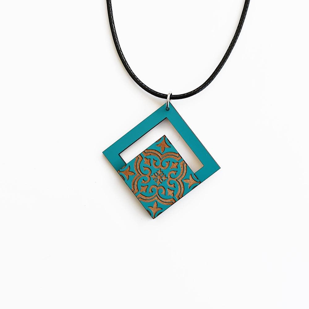 Azulejos I Turquoise Necklace #2