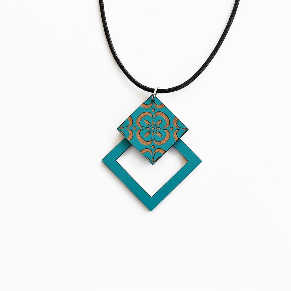 Azulejos I Turquoise Necklace #3