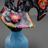 Barcelos Rooster by Prazeres Côta 10" - Black