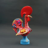 Barcelos Rooster by Prazeres Côta 10" - Red