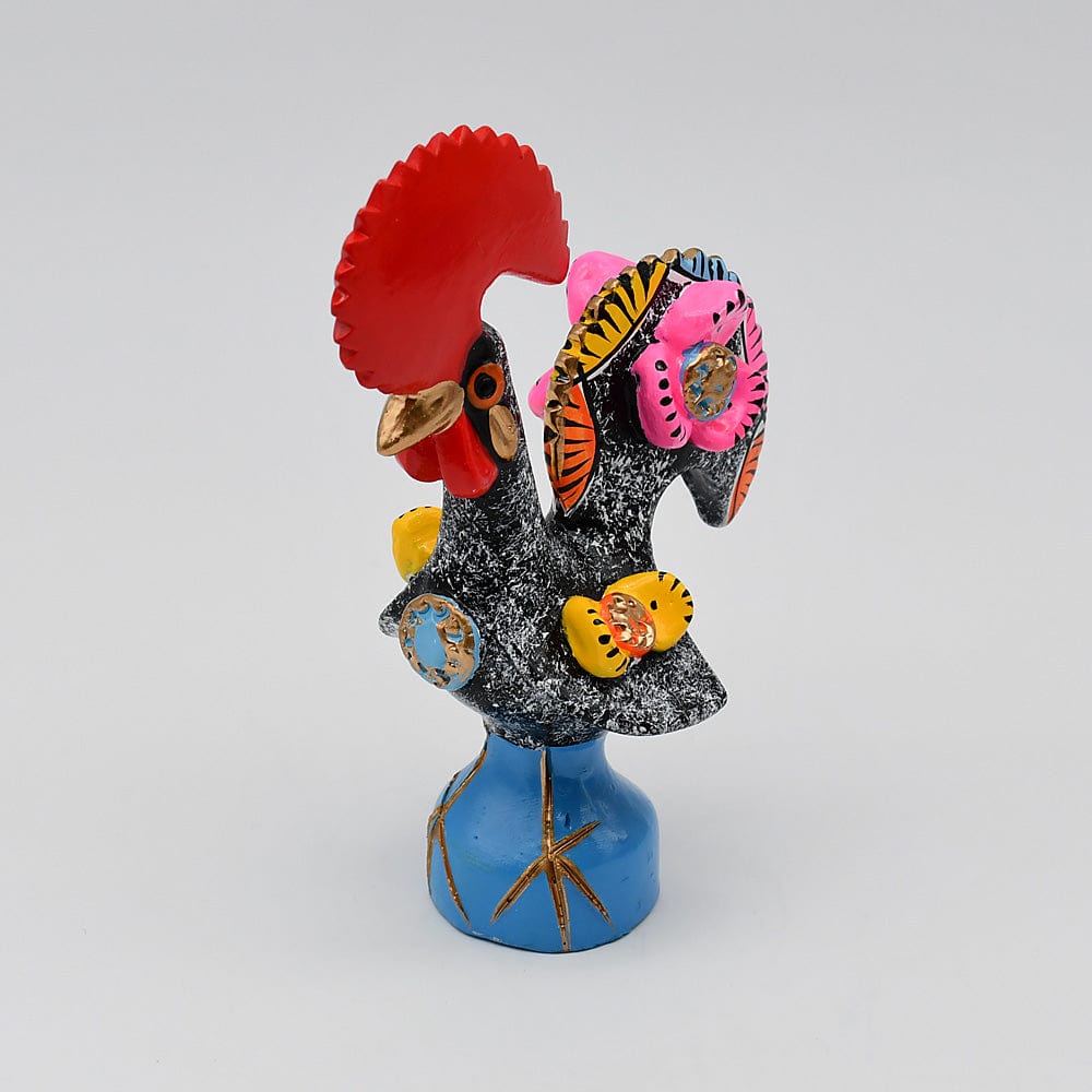 Barcelos Rooster by Prazeres Côta 6" - Black