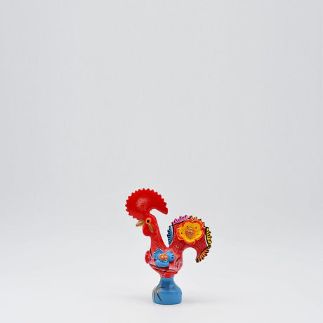 Barcelos Rooster by Prazeres Côta 6" - Red