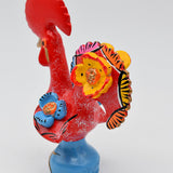 Barcelos Rooster by Prazeres Côta 6" - Red