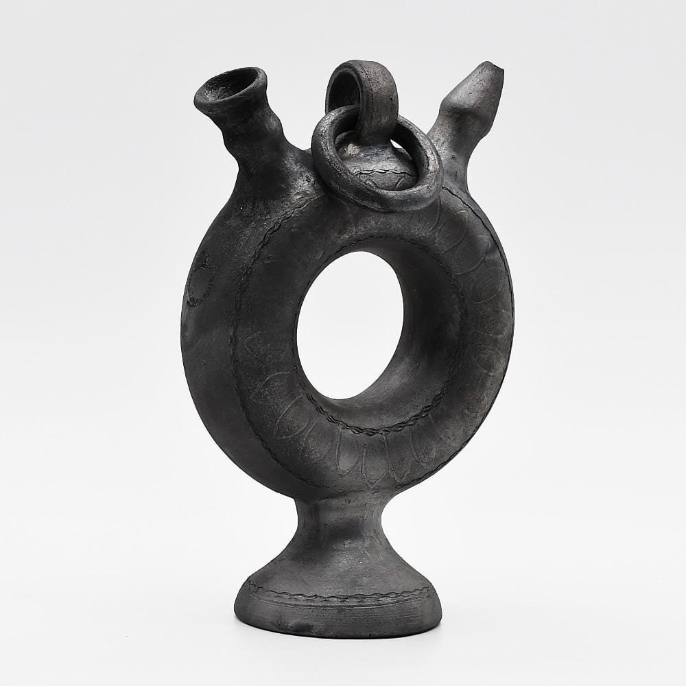 Black Terracotta Decanter from Bisalhães