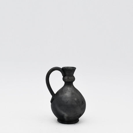 Black Terracotta Small Pitcher from Bisalhães