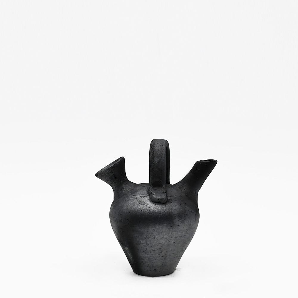 Black Terracotta Small Pitcher from Bisalhães