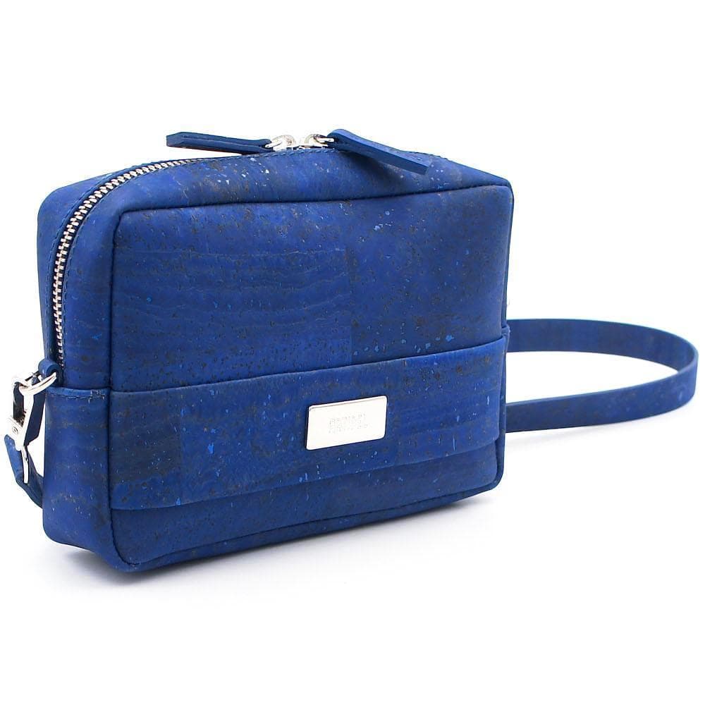 Bum Bag in cork - Blue