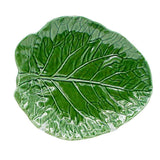 Cabbage Leaf-shaped Ceramic Starter Plate