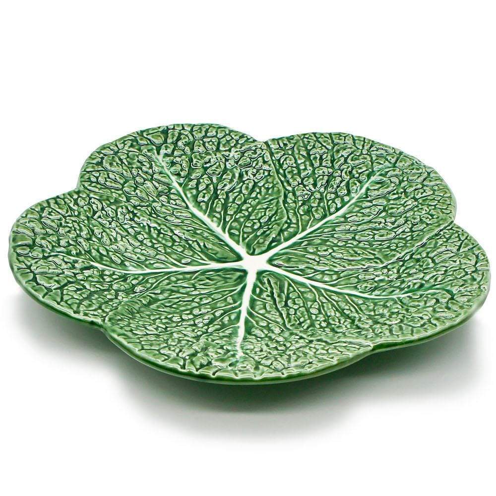 Cabbage-shaped Ceramic Starter Plate - Green