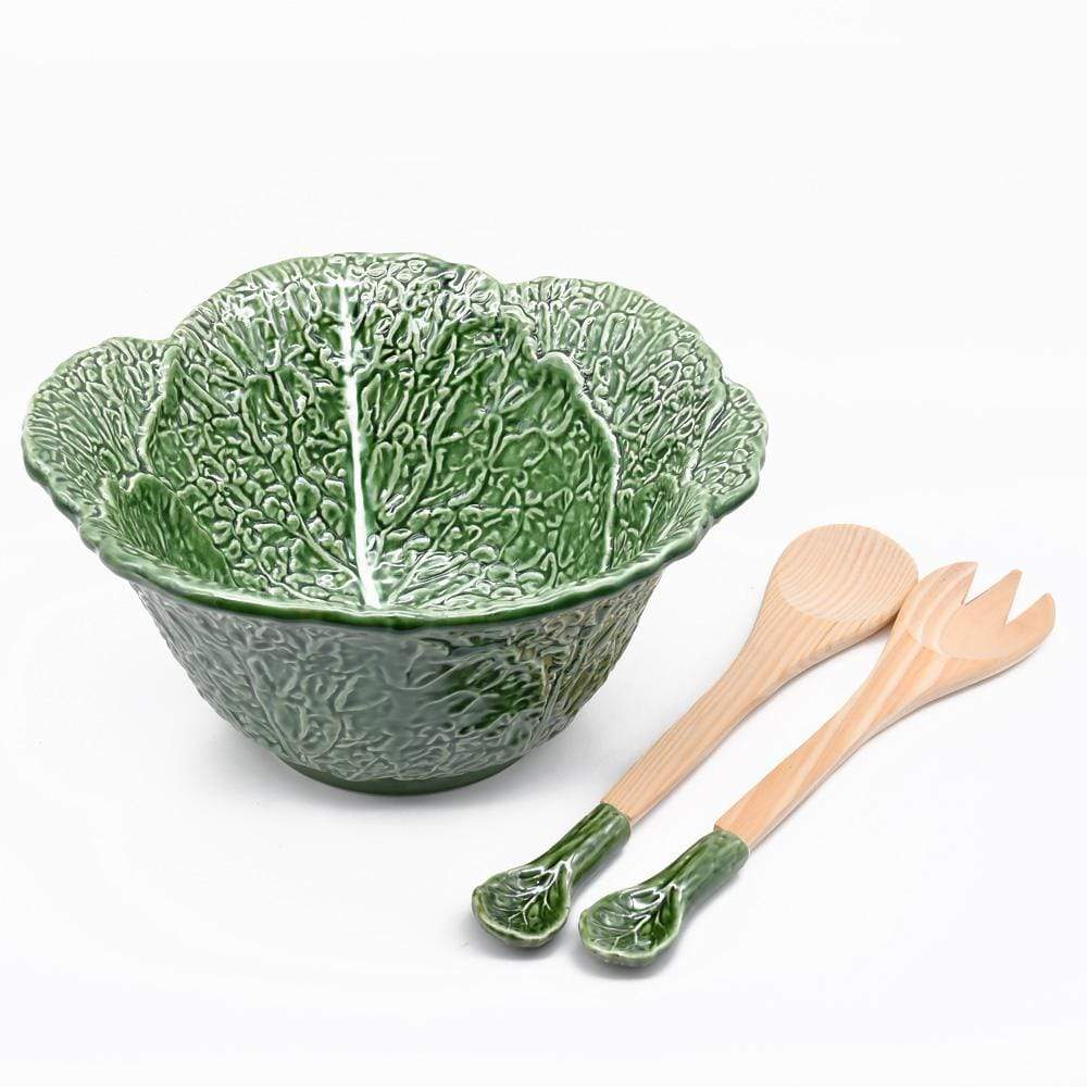 Cabbage-shaped Serving Cutlery - Green