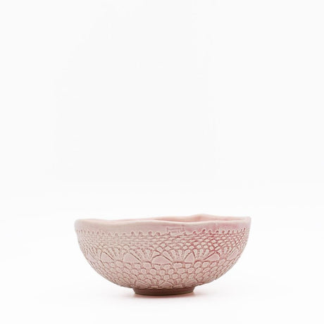 Carimbada I Handmade Ceramic Bowl 6.3'' - Pink