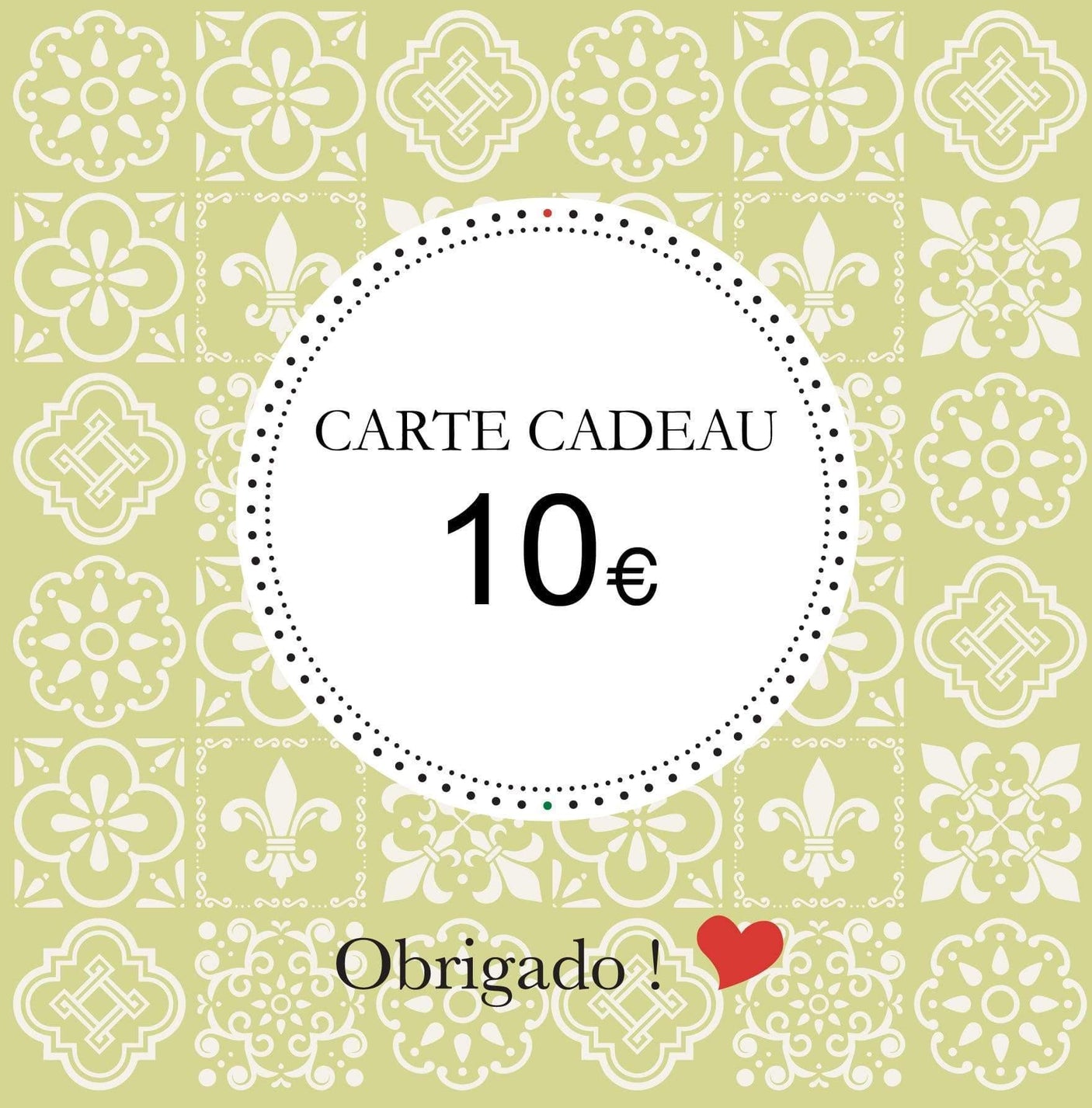 Carte cadeau 10.00 €