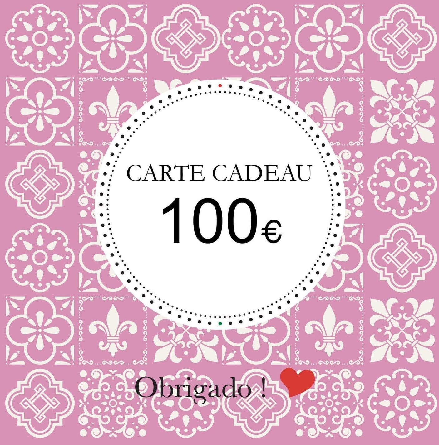 Carte cadeau 100.00 €