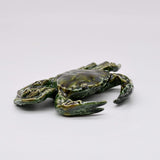 Ceramic Crab - Green