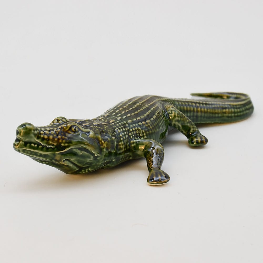 Ceramic Crocodile - 9.4''