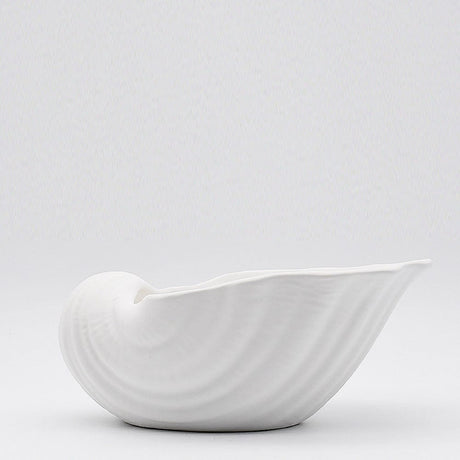 Ceramic Seashell 10.2" - White