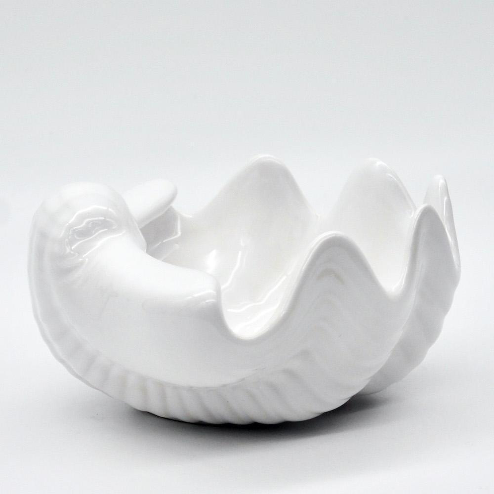 Ceramic Seashell - 6.3''