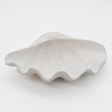 Ceramic Seashell 8.3" - White