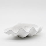 Ceramic Seashell 8.3" - White