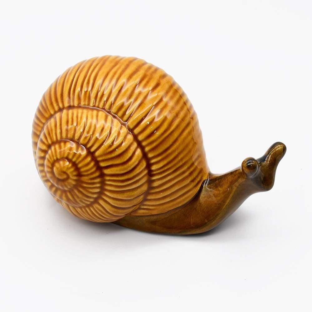 Ceramic Snail - 6.7''